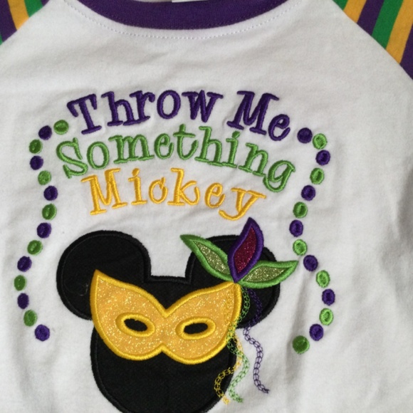 LTC Mardi Gras Mickey Mouse Pajamas, Size 5T - Picture 5 of 7